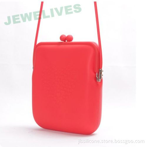 Pop Selling Silicone Saddle Bag With Lace Design